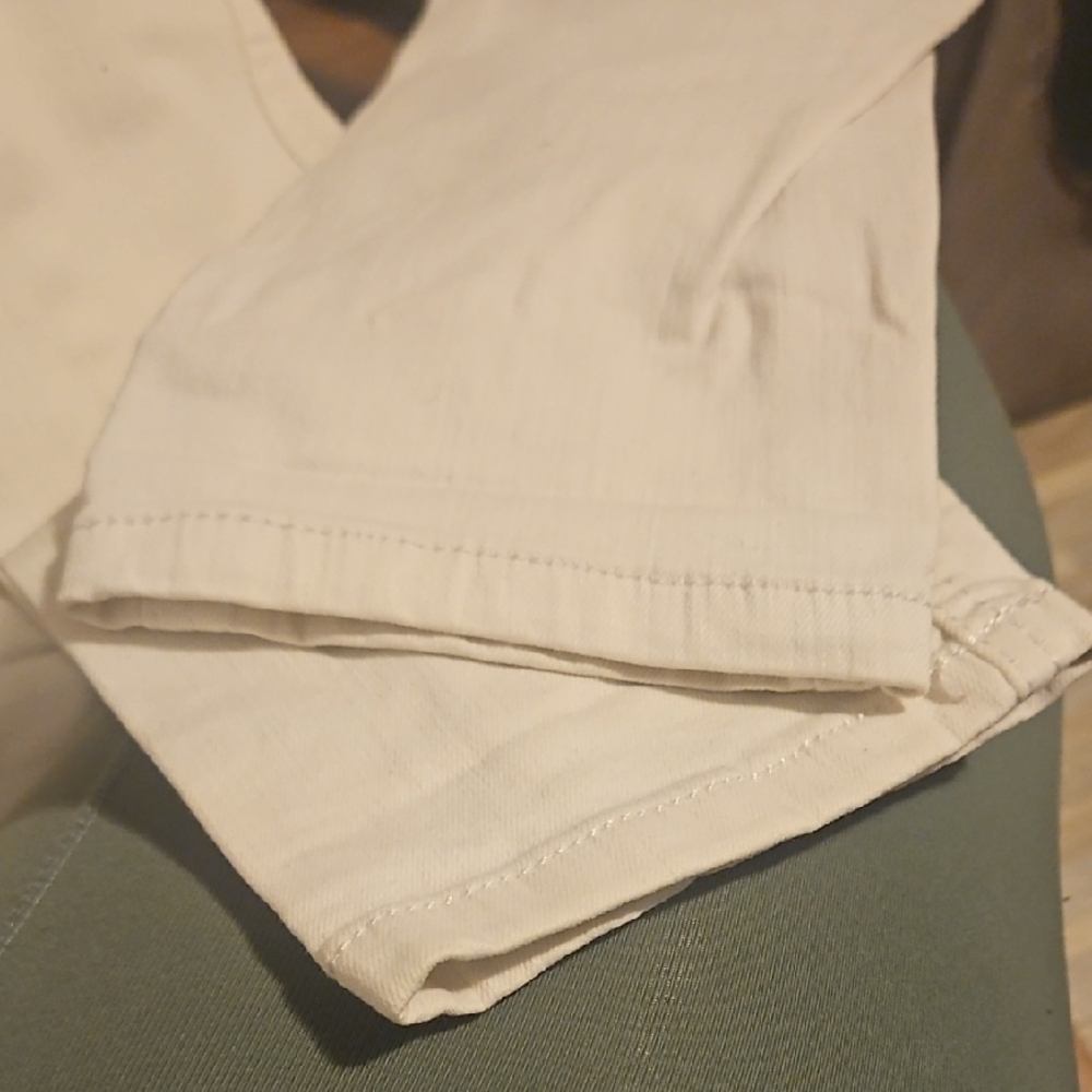 Machine White Distressed Kids Jeans - Picture 4 of 7
